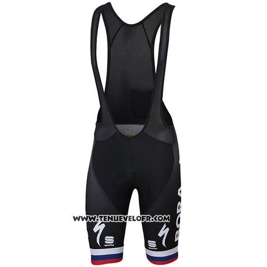 2019 Maillot Ciclismo Bora Champion Slovaquie Manches Courtes et Cuissard